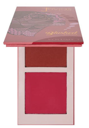 Picture of Juvia's Place Blushed Duo Blush Volume3 - Two Tone Pigmented Buildable Pressed Mineral Powder - Rosy Natural Cheeks Matte Fresh Finish for All Skin Color