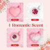 Picture of Valentines Bath Bombs Shower Steamers: Handmade Natural Organic Bath Balls with Surprise for Women Gift Set - Relaxing Bubble Bathbombs Scented Rose Hearts Flower Romantic Birthday for Girls Kids Mom