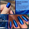 Picture of Major Dijit Quick Dry Nail Polish Pearl Blue Summer Nail Lacquer for Nail Art Cruelty-Free Regular Nail Polish 0.41 fl oz.