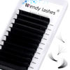Picture of Easy Fan Lash Extensions C/D Curl Self Fanning Eyelash Extensions 3D-10D Volume Lash Extensions 0.07mm Optinal 11-20mm Length Eyelash Volume Extensions (0.07-CC, 14-20mm)