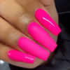 Picture of DND Gel Polish Set, Pink Collection, UV/LED Gel Polish and Air Dry Nail Lacquer, Matching Chip-Free Polish Duo, 640 Barbie Pink, 0.5 Fl Oz