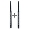 Picture of ONarisae eyeliner pencil retractable eyeliner creamy pigmented smudge proof eye liner pen 2Pcs Shimmer Black