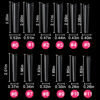 Picture of No C Curve 3XL Long Coffin Nail Tips, 420pcs Clear Acrylic Coffin Shape SWETIDY Flattened Half Cover False Nails for Salon&Home DIY French ABS Nail Art Tips,12 Sizes