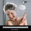 Picture of 100PS Disposable Shower Caps, Plastic Clear Shower Caps, lengthening and thickening Hair Caps for Hair dyeing assistance, Hotel and Hair Salon, Home Use, Portable Travel (Size 20.5"/52cm）