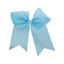 Picture of Sky Blue Jumbo Bow Clip with Tails