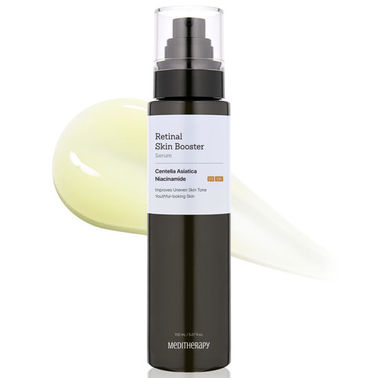 Picture of MEDITHERAPY Retinal Skin Booster Serum 5.07 fl.oz - Advanced Retinol Serum for Face - Hydrating and Firming Facial Serum for Uneven Skin Tone & Fine Lines - Youthful Radiant Glow with Retinaldehyde