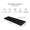 Picture of EIOKIT 2 Pack Silicone Heat Resistant Travel Mat Pouch for Hair Straightener,Crimping Iron,Hair Curling Iron,Hair Curling Wand,Flat Iron,Hair Waving Iron and Hot Hair Styling Tools