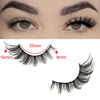 Picture of FARRED Natural Lashes Wispy False Eyelashes Fake Cat Eye Lashes Pack 10 Pairs Natural Look Lash Strips Fluffy Mink Eyelash Full Strip Lashes (C2 | 8-16MM)