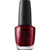 Picture of OPI Nail Lacquer I'm Not Really a Waitress | Opaque Dark Red Pearl Chip Resistant Nail Polish | Vegan, Fast Drying, Streak Free