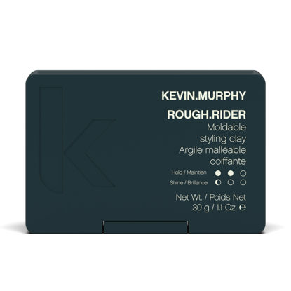 Picture of KEVIN.MURPHY ROUGH.RIDER Clay - Hair Strengthening Clay - For All Hair Types - Moldable Styling Clay - Sulphate Free Hair Care - 30 g / 1.1 oz