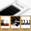 Picture of KOLYBEL YY Eyelashes Extension Lashes Y Shaped 0.07mm D Curl 8-15mm Mixed Tray Lash Extension Easy Premade Fans 2D Soft Matte Black Volume Lashes Supply(YY,0.07-D-8-15mm)
