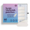 Picture of LivaClean 60CT Large Hydrocolloid Acne Patches - Salicylic Acid, Tea Tree Oil & Calendula Oil, for Pore Spots Nose Face Pimple Zit Patches, Large Pimple Patches for Face, Hydrocolloid Bandages Large