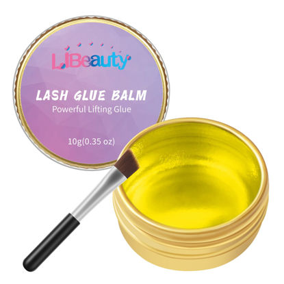 Picture of Libeauty Lash Lift Glue Balm Lash Lift Adhesive Strong Sticky Fruit Flavor Eyelash & Eyebrow Perm Glue Balm Brow Lamination Gel