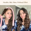 Picture of Yanibest Valentines Day Heatless Hair Curler to Sleep in, Overnight Curl Headband for Natural Wavy Curls, No Heat Soft Hair Curler Set with Hair Clip Scrunchies for Styling，No Slip Heatless Curls
