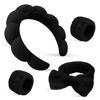 Picture of ATROCH Spa Headbands for Women & Wristband Set，Skincare Headbands for Washing Face，Face Wash Headband for Women，Makeup Headband，Cute Hair Band for Girls，Headband for Skin Care 4 Pcs
