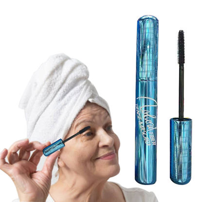 Picture of Mascara for Older Women 60 Plus, Mascara for Women over 60 with Thinning Lashes, Waterproof Mascara Black, Hypoallergenic Tubing Mascara Black Volume and Length for Sensitive Eyes (1 Pack)