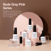 Picture of RARJSM Nude Gel Nail Polish Sheer Jelly Gray Pale Pink Gel Polish Set of 6 Transparent Colors Clear Light Brown Gray Purple Neutral Nuded Nail Varnish LED UV Curing Requires 7.5ml for Home Salon