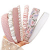 Picture of DOXISHRUKY Headbands for Women Girls, 7pc Set - Non Slip Floral Padded Headbands Cute Pearl Headband for Girls Vintage Wide Headband