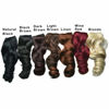 Picture of REECHO 14" 1-Pack 3/4 Full Head Wavy Clips in on Synthetic Hair Extensions HE008 Hairpieces for Women 5 Clips 3.6 Oz per Piece - Dark Brown