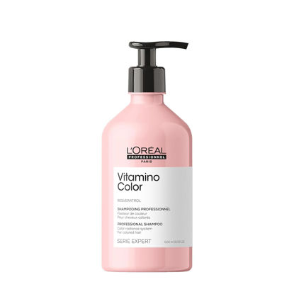 Picture of L'Oreal Professionnel Vitamino Color Shampoo | Protects & Preserves Hair Color | Prevents Damage | Adds Vibrancy & Enhances Shine | For Color Treated Hair | 16.9 Fl. Oz.