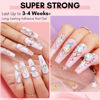 Picture of Makartt Nail Rhinestone Glue Set - Gel Nail Glue for Rhinestones, 3D Art Design Super Strong Adhesive for Charm Gems Jewel Crystal Beads Diamonds, 15ml & 8ml, Easy Use, Cured Need