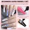Picture of Makartt Nail Rhinestone Glue Set - Gel Nail Glue for Rhinestones, 3D Art Design Super Strong Adhesive for Charm Gems Jewel Crystal Beads Diamonds, 15ml & 8ml, Easy Use, Cured Need