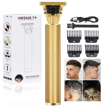 Picture of YOGINGO Professional Beard Trimmer for Men, Cordless Rechargeable Hair Trimmer for Men,T-Blade Hair Clippers,Hair Cutting Kit with Guide Combs, Gifts for Men