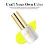 Picture of Imtiti Neon Gel Nail Polish, 0.5 Fl Oz Neon Yellow Gel Polish Soak Off LED U V Nail Gel Polish Spring Summer Gel Nail Polish DIY Nail Art Starter Manicure Salon Gel Nail Kit for Women Girls
