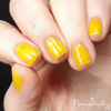 Picture of AIMEILI Soak Off U V LED Neon Yellow Gel Nail Polish - Neon Canary Translucent Yellow (052) 10ml