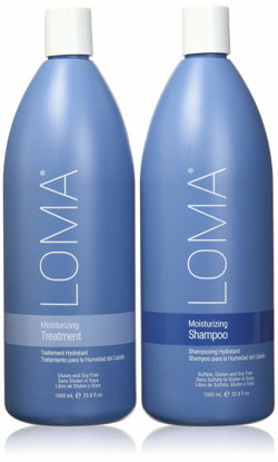 Picture of Loma Hair Care Moisturizing Shampoo & Treatment Duo
