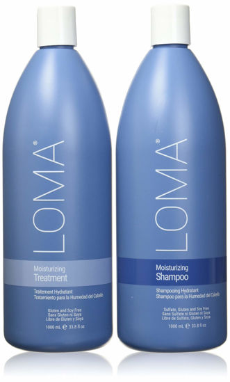 Picture of Loma Hair Care Moisturizing Shampoo & Treatment Duo