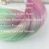 Picture of Leticia Ombre Braiding Hair Pre Stretched Kanekalon Braiding Hair Pink Light Green Blue