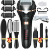 Picture of Electric Foot Callus Remover- Long Service Time, Rechargeable Electronic Foot File- Ideal Gift, Professional Pedicure Tools, Waterproof Foot Scrubber, Pedicure Kit Feet Care for Dead Skin (Black)