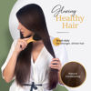 Picture of Boar Bristle Hair Brush by Belula - Hair Brushes for Women & Mens Hair Brush, Detangler Brush, Hairbrush, Detangling Brush for Long, Curly or Any Type of Hair