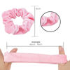 Picture of Didder 20 Pcs Pink Velvet Scrunchies, Soft Hair Ties for Women Girls Elastic Bobbles Ropes Scrunchie, Cute Hair Accessories for Daily Use