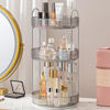 Picture of Aveniee 360 Rotating Makeup Organizer for Vanity, Skincare Make Up Organizers Large, Spinning Bathroom Counter Organizer Shelf Holder for Cosmetics, Skin Care, Lipsticks(3 Tiers, Grey)