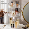 Picture of Aveniee 360 Rotating Makeup Organizer for Vanity, Skincare Make Up Organizers Large, Spinning Bathroom Counter Organizer Shelf Holder for Cosmetics, Skin Care, Lipsticks(3 Tiers, Grey)