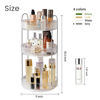 Picture of Aveniee 360 Rotating Makeup Organizer for Vanity, Skincare Make Up Organizers Large, Spinning Bathroom Counter Organizer Shelf Holder for Cosmetics, Skin Care, Lipsticks(3 Tiers, Grey)