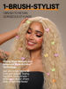 Picture of GORGIUS 613 Blonde Water Wave Wig Glueless Lace Front Wig, Crafted with Style-Archive™ Tech: Premium Fiber & Remy Human Hair Blend with Natural Hairline Pre Plucked Pre Cut Lace Wig