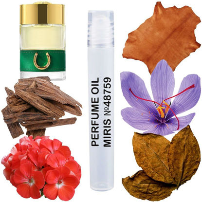 Picture of MIRIS Perfume Oil No.48759 | Impression of Meydan | Unisex For Women and Men Roll-On Alcohol Free | 0.34 Fl Oz / 10 ml
