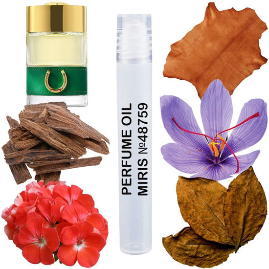 Picture of MIRIS Perfume Oil No.48759 | Impression of Meydan | Unisex For Women and Men Roll-On Alcohol Free | 0.34 Fl Oz / 10 ml