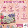 Picture of Wavertree & London Sweet Pea & Jasmine Scented Natural Soap (2 Bars), 7oz Moisturizing French Triple Milled Soap Bars enriched with shea butter - Pure Plant Oil Bath & Body Soap for All Skin Types
