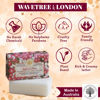 Picture of Wavertree & London Japanese Plum Scented Natural Soap (2 Bars), 7oz Moisturizing French Triple Milled Soap Bars enriched with shea butter - Pure Plant Oil Bath & Body Soap for All Skin Types
