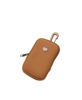 Picture of Touchland Touchette Zippered Pouch, Attachable Fashion Accessory with Snap Hook for Power Mist and Glow Mist 1FL OZ, Caramel