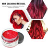 Picture of Red Temporary Hair Dye Wax Natural Instant Hair Color Wax Pomades 4.23 oz,Hair Styling Clay for Party, Cosplay, Halloween,Christmas