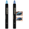 Picture of Kaely 2Pcs Cream Eyeshadow Stick Set for Eyes,Dazzling Blue & Royal Blue Shimmer Pen,Eye Brightener Halloween Makeup,sombras para ojos,Smooth Eye Shadow Highlighter Crayon Pencil Waterproof,11+13
