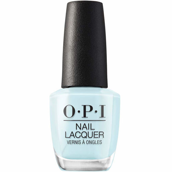 Picture of OPI Nail Lacquer Nail Polish | Opaque Light Blue Crème Chip Resistant Nail Polish | Vegan, Fast Drying, Streak Free