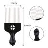 Picture of 2 Pack Afro Comb and Metal Wig Detangler - Braid Styling Comb for Detangling and Styling Hair, Hair Pick