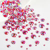 Picture of Beadsland Rhinestones for Makeup,8 Sizes 2500pcs Orange AB Flatback Rhinestones Face Gems for Nails Crafts with Tweezers and Wax Pencil,Hyacinth AB,SS4-SS30