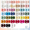Picture of GAOY 42 Pcs Gel Nail Polish Kit, Black White Blue Jelly Pink Nude Glitter Colors All Seasons Gel Nail Polish Set with Glossy & Matte Top Coat and Base Coat for Salon and DIY Manicure at Home